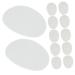 FRCOLOR 10 Pairs Latex Half Insoles Forefoot Cushion Half Foot Cushions Half Shoe Pads
