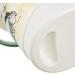 keeeper Winnie Diaper Pail with Lid & Handle - White Trash Can for Baby Diapers | International Shipping Available - Buy Online on GoSupps.com