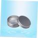 Beavorty Box Metal Round Tins Containers Metal Tins Cans small tins with lids Aluminium Cream Can screw lid round tin refillable empty tin jar jars Aluminum cosmetic travel birthday present - Buy Online on GoSupps.com