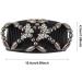 2pcs Magic Elastic Beads Hair Comb - Black White Double Clips for Women Girls | DIY Hair Styling Tool - Buy Online on GoSupps.com