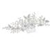 Didiseaon Hair Comb for Bride Hair Flower Combs Flower Hair Comb For Girl Friends Bridal Headwear Easy to Use Hair Comb Rhinestone Comb Pearl Headwear Hair Accessories European and American