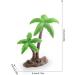 Palm Tree Decorations Tropical Coconut Palm Tree Model Mini Palm Leaves Building Model Tree Cake Topper Architecture Tree Artificial Coconut Palm Tree (A) - Buy Online on GoSupps.com