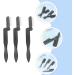 Lurrose 3-Piece Eyelash Comb & Eyebrow Trimming Tools - Rustproof Steel Makeup Brushes for Perfect Eyelash Shaping & Brow Grooming - Multi-Purpose Beauty Essentials - Buy Online on GoSupps.com