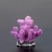 Movoja 2 PIECES - Aquarium Decoration Corals - for fresh and salt water - Decoration Coral Aquaristics - 8 Purple Coral 8 Purple
