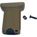 HOUSON Airsoft Front Grip - Ergonomic Tactical Vertical Grip for 20mm Picatinny Rail - Sand Color - Buy Online on GoSupps.com