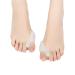 PEDIMEND Silicone Gel Big Toe Separators with Bunion Protector (5PAIR) - Prevent Discomfort Caused by Bunions and Hallux Valgus - Reduce Pressure and Friction Unisex - Foot Care