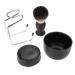 Wallfire Men Beard Shaving Tool Shaving Brush + Brush Stand + Shaving Soap + Bowl Salon Home Travel Use0 Shaving Brush Stand Barber Shaving Brush Shaving Brush Brush Barber