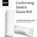 Buy Gauze Rolls - Stretch Bandage Rolls (3 inches) - 12 Individually Wrapped Rolls for All Wound Dressings - International Shipping Available - Buy Online on GoSupps.com