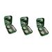 Partykindom 3 sentences Contact lens container Small plastic container Mirror film Eyes lens organizer contact lens organizer invisible organizer frame container lady bracket