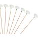 10Pcs Goose Feather Earpicks for Gentle Earwax Removal - Soft Ear Digging Tools for Adults & Children - Buy Online on GoSupps.com