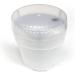 Empty Gel Deodorant Containers - BPA Free Plastic Twist-up 2.5 oz Top-Fill Gel squeezes up through holes in the top 5-Pack white - Buy Online on GoSupps.com