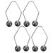 Appareil Fossettes M talliques pour Femmes 2 Paires de Pinces Noires pour Entra nement Facial des Joues Cr ateur de Fossettes Compact et Portable Outil D exercice Visage