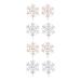 Frcolor 8pcs Christmas Snowflake Hair Clips | Stylish Hair Jewelry & Headgear for Women | Perfect Holiday Gift - Buy Online on GoSupps.com