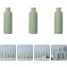 minkissy 3pcs Flip Cap Shampoo Bottles Empty Sub Package Squeeze Bottles Shower Gel Bottle Refillable Containers for Shampoo Lotions Cream Wash Conditioner Green 19.1x6cm - Buy Online on GoSupps.com