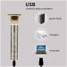 Razors T9 Hair Trimmer - Battery Indicator Ideal for Hair & Beard Grooming | Gold Dragon Home Hairdresser Appliance - Buy Online on GoSupps.com