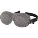 CC Home Furnishings 7.75" Gray Textured Chevron Adjustable Unisex Sleeping Mask