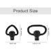 Sling Swivels Mount QD Clips - 1.25 Quick-Release Belt Bracket Swivels (4-Pack Black) | International Shipping - Buy Online on GoSupps.com