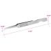 FADLASH Volume Lash Tweezers for 3D 6D Fans - Curved Tip Professional Eyelash Extension Tool - Buy Online on GoSupps.com