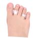 Lurrose Silicone Bunion Cushion Spacer - 4 Pairs Men's Gel Foot Care Tool for Women - Bunion Sleeve Separator - Buy Online on GoSupps.com