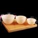 EXCEART Large Mixing Bowl Set - 3 Pcs Facial Mask Bowls for DIY Beauty Care - Ideal for Eye Masks - Yellow Color - Buy Online on GoSupps.com