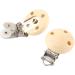 Shop Gugxiom Wood Pacifier Clips & Locks | Modern Baby Accessories for Girls - Premium Pacifier Holders - Buy Online on GoSupps.com