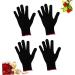 OUNONA 2 Sets 4pcs Gloves for Hair Styling Heat Protectant Gloves Bumps Heat Glove Silicone Bumps Proof Glove Silicone Mitts Silicone Hand Gloves Anti-collision Hairdressing Tool As Shownx2pcs 21.5X12.2 cmx2pcs - Buy Online on GoSupps.com