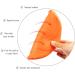 Andiker Dog Flying Disc Toy - Durable Rubber Pet Chew Toy for Outdoor Fun | Large Orange - Buy Online on GoSupps.com