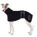 Greyhound Fleece Coat Whippet Coats Lurcher Cosy Fleece Jumper Whippet Jumper Greyhound Winter Coat Dog Jacket Coat with Warm Fleece Lining and Adjustable Bands for Salukis (M Navy Blue) M Navy Blue