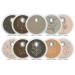 FreeStyle Libre 3 Sensor Sticker - Set of 10 "Leaves" - Stickers for sensors | Diasticker