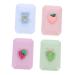 JECOMPRIS plastic container 8 STK contact lens container glass container travel case for eye lenses Storage set for contact lenses Terrarium glass glass container plastic holiday needs care