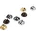 80 Pairs 9mm Pin Backs with Blank Pins - Silver and Golden Butterfly Clutch Tie Tacks for DIY Jewelry Making - Buy Online on GoSupps.com