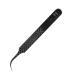 Professional tweezers for eyelash extension High precision volume tweezers made of stainless steel (JM2-4 Black)