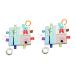 Safigle toys for baby 2st toys newborn toys crackling toys breed toys for newborn toys for small children multi -purpose soothing towel