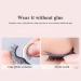 Self Adhesive Eyelashes Waterproof Thick False Lash Reusable Bushy Fluffy Eyelashes 1Pair. Bushy Style - Buy Online on GoSupps.com