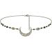 Headpiece Medieval Accessories Women Boho Moon Head Chain Gothic Accessories Headpiece Boho Head Chain Adjustable Accessories for Women Bridal Wedding or Leisure Events