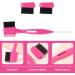 PATKAW Eyebrow Brush and Comb Set Eye Brow Brush Applicator Spoolie Firm Thin Angled Eyebrow Brush Eyeliner Brush Kit Precision Application & Blending - Buy Online on GoSupps.com