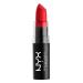 NYX PROFESSIONAL MAKEUP Matte Lipstick - Eden (Bright Blue-Red) Eden 1 Count (Pack of 1)
