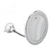 LED Makeup Mirror 10x Magnification with Adjustable Brightness and Three Light Colors | Flexible Gooseneck Magnifying Mirror with Suction Cup for Bathroom, Shaving, Travel Vanity - Buy Online on GoSupps.com