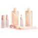 Kitsch 11pc Travel Bottle Set - Leak Proof Toiletry & Skincare Containers - TSA Approved Peach Travel Size Bottles - Buy Online on GoSupps.com
