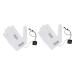 FDIT 2 Pieces of electrical heating film 3 corridors adjustable heating film replacement-equivalent current electrical heating pillow suitable for heating gloves