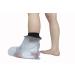 QMINKUN Waterproof Foot Cast Cover for Shower Waterproof Ankle Cast Protector for Broken Ankle Wound Burns Injuries Reusable Cast Bag Foot Keep Wounds & Bandage Dry