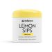 Dr. Kellyann Lemon Sips Citrus Drink Mix (21 Servings) Rehydrate Detox Revitalize Sugar Free Fat Free Non GMO Hydrates and Firms Skin (Lemon)