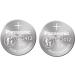 Panasonic CR2412 Non Rechargeable Battery Non Rechargeable Batteries Stainless Steel Lithium Coin Cell 2Pcs - Buy Online on GoSupps.com