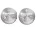 Panasonic CR2412 Non Rechargeable Battery Non Rechargeable Batteries Stainless Steel Lithium Coin Cell 2Pcs