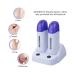 Nynelly Roll on Wax Warmer Kit for Hair Removal - Double Depilatory Wax Cartridge and Heater Base - Includes Depilation Wax and Strips - Ideal for Hair leg, Armpit, and Bikini - Buy Online on GoSupps.com
