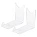 Skisuno 2 pieces Bart Display Stand Electrician Display holder Face razor for men acrylic shaving racks electrical shavers men razor head acrylic stand plastic