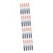 SHINEOFI 40 Pcs Simulation Toothpaste Toothbrush Dolls House Miniature Scene Model DIY Necklace Jewelry Decal Mobile Case Ornaments Doll Toiletries Resin Crafts Epoxy Doll House Phone Case Assorted Colorx4pcs 2.5X0.5CMx4pcs