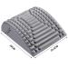 2-in-1 Back & Neck Stretcher Posture Corrector | Back Massage Support & Extension - Gray - Buy Online on GoSupps.com