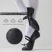 Buy Dogek Ballet Shoes - High-Quality Soft Leather Training Shoes with Rubber Bands (EU 26-40) - Elegant Black Design - Buy Online on GoSupps.com