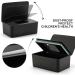 Reusable Wet Wipes Dispenser Box - Dustproof Tissue Storage Holder with Lid Seal for Home & Office - Black - Buy Online on GoSupps.com